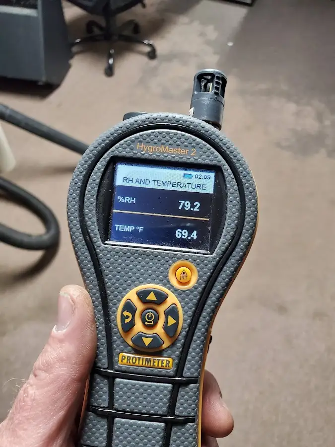 Moisture meter humidity assessment for Fire & Smoke Damage Restoration in Merrimack